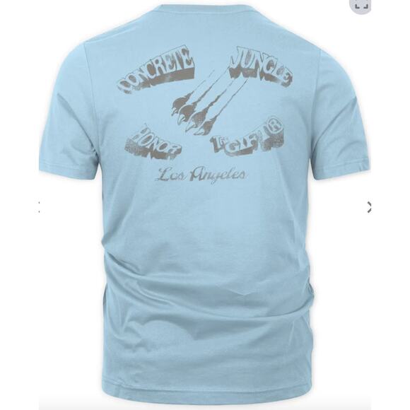 NWT HTG HONOR THE GIFT CONCRETE JUNGLE T-SHIRT, Light Blue, Medium 60$ - Picture 1 of 5